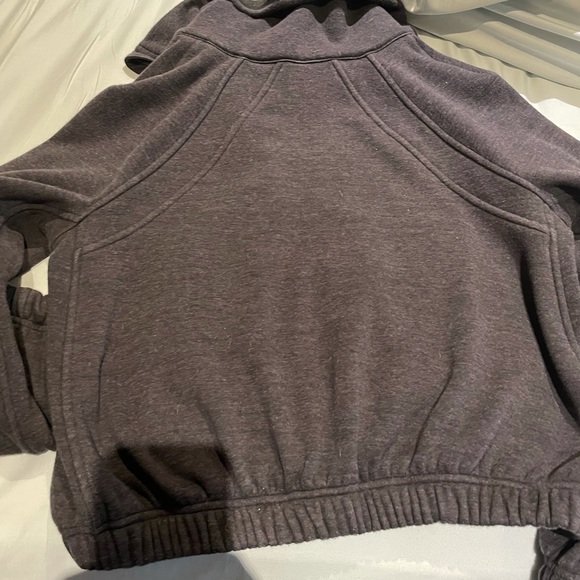 Lululemon fleece zip up crop size 8 - Picture 4 of 4
